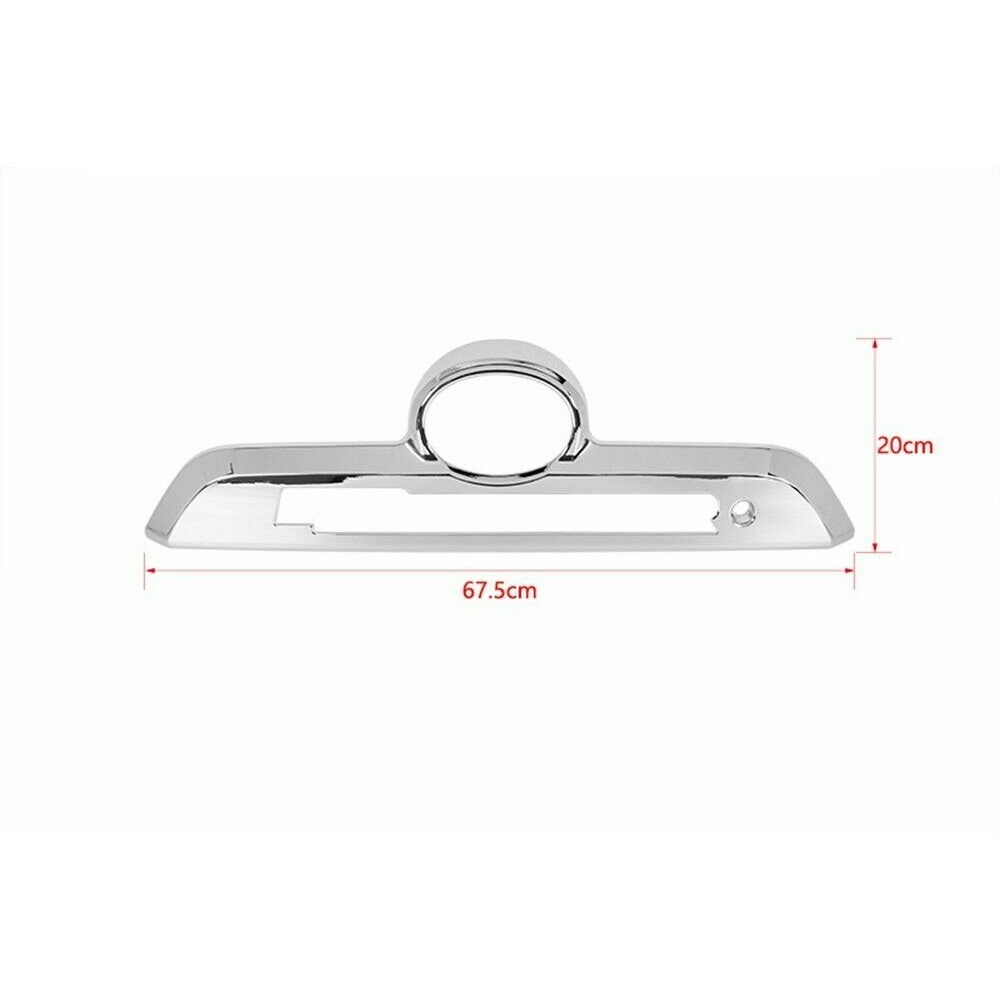 Chromeplate Exterior Rear Door Tailgate Handle Cover Trim For 4runner 2010+