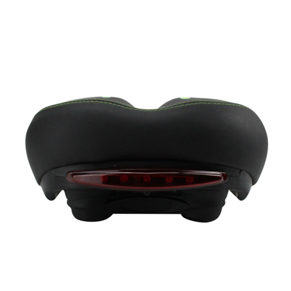 Mountain Bike Cushion with Light Thicken Widen Seat Comfortable Little red_270*200mm - Image 2