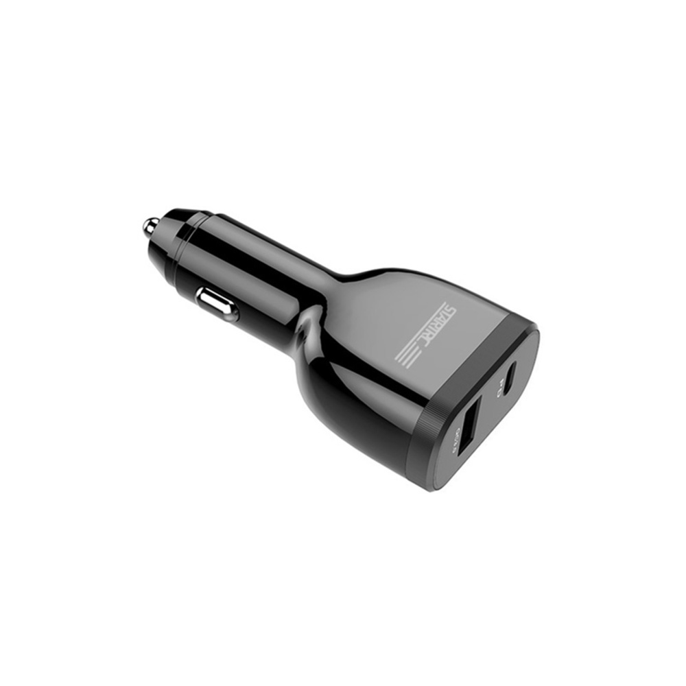 Car Charger with Qc3.0 Flash Charge for Dji Avata/ Mini 3 Pro/mavic Black