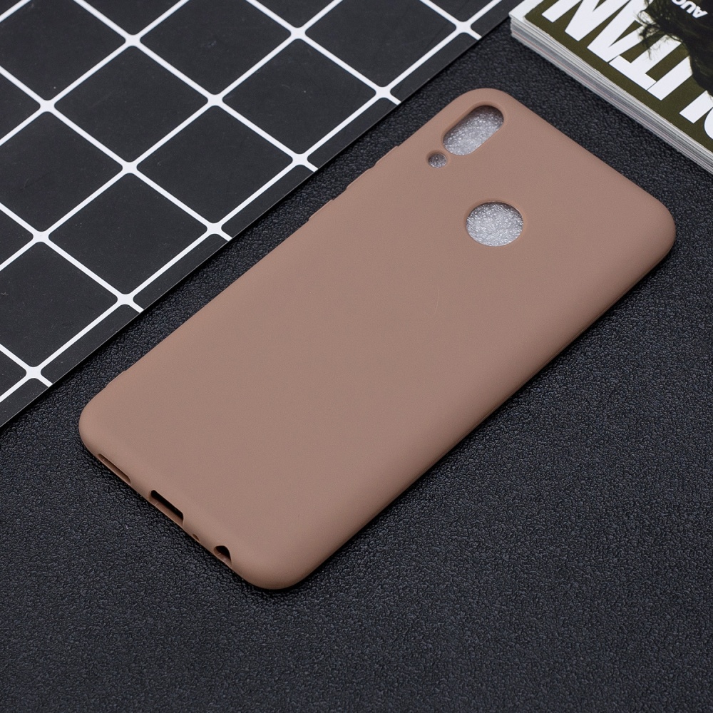 For HUAWEI Y9 2019 Lovely Candy Color Matte TPU Anti-scratch Non-slip Protective Cover Back Case 9 - Image 3