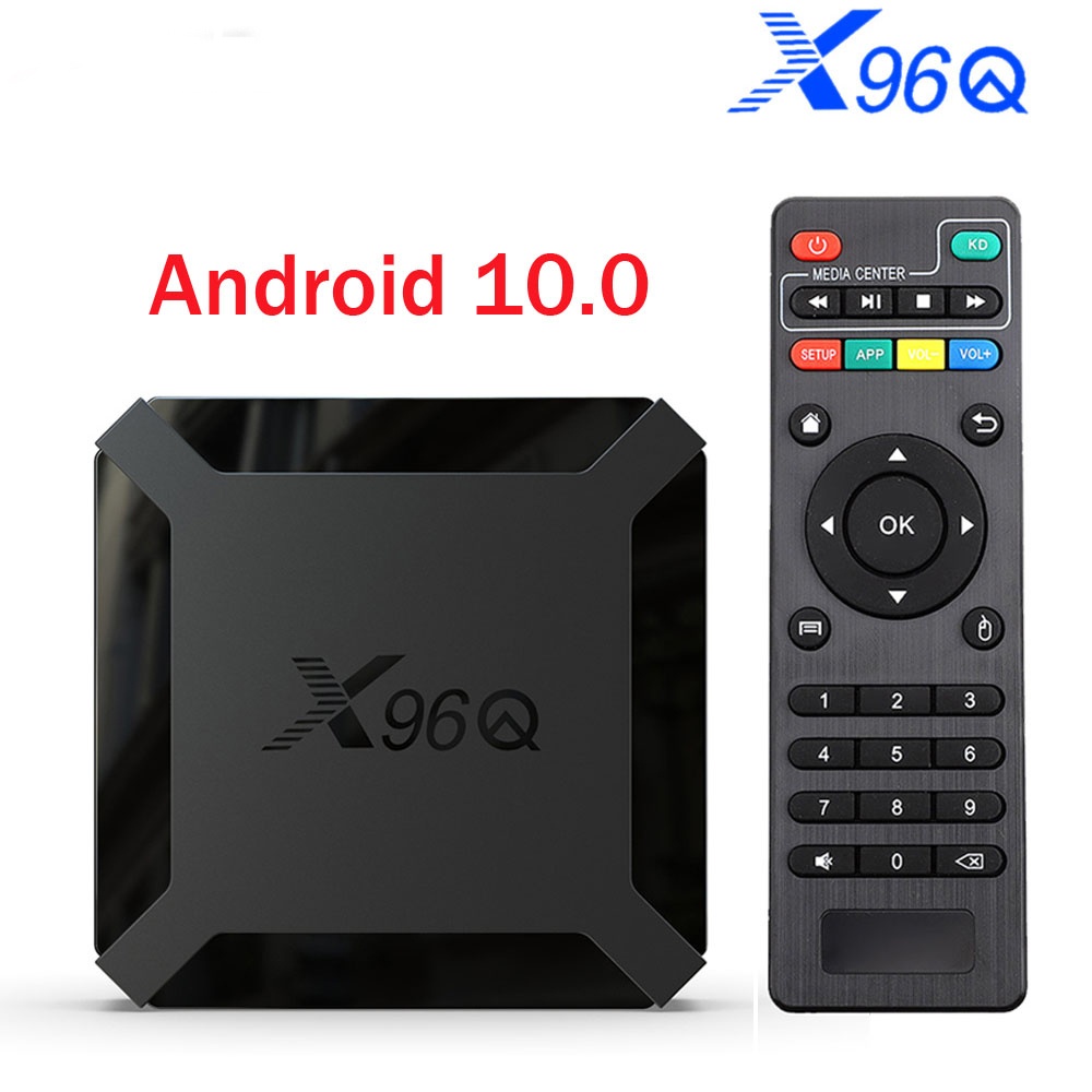 TV BOX Android 10.0 X96Q Allwinner H313 Quad Core 4K Smart 2.4G Wifi X96 Q Set Top Box U.S. regulations - Image 2