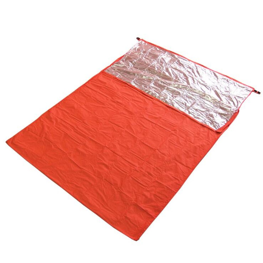 Camping Thermal Insulation Sleeping Bag Outdoor Adventure Emergency Rescue Blanket Single envelope type 200*75cm - Image 2