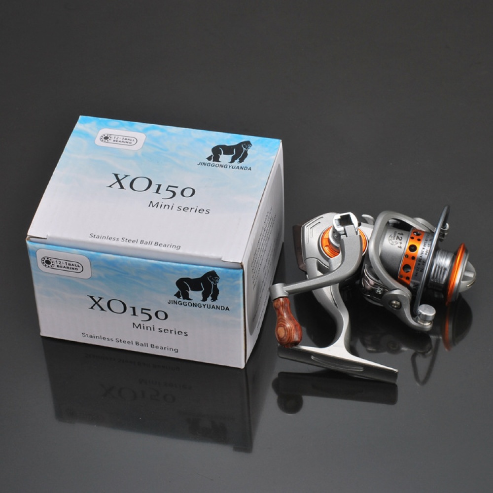 Gapless Mini Reel Ice Fishing Wheel Winter Little Rod Raft XO 150 type - Image 3