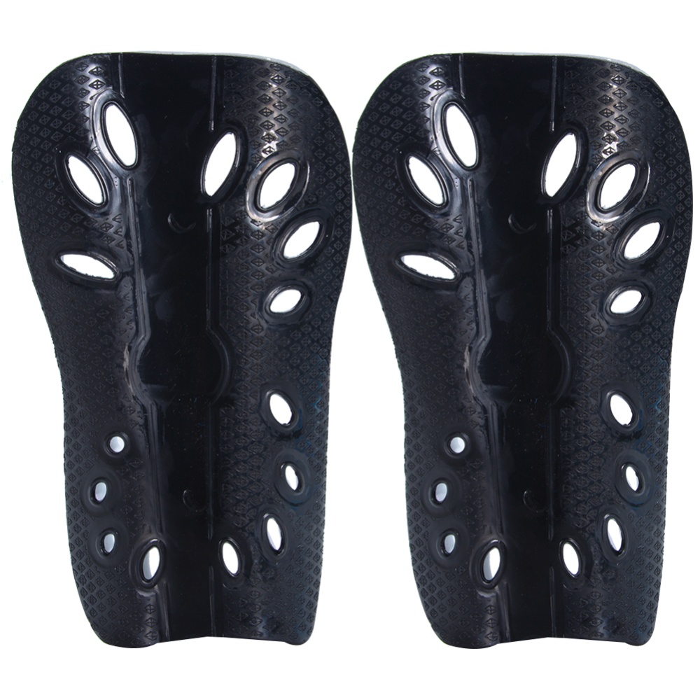 2pcs Soccer Shin Guard Pads Soft Football Cuish Plate Breathable Shinguard Leg Protector For Men Women Children black - Image 2