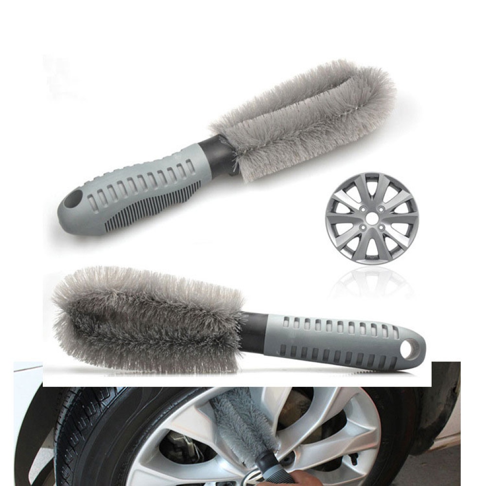 Universal Car Auto Motorcycle Wash Tire Brush Dust Cleaner Cleaning Tool Wheel Clean - Image 3