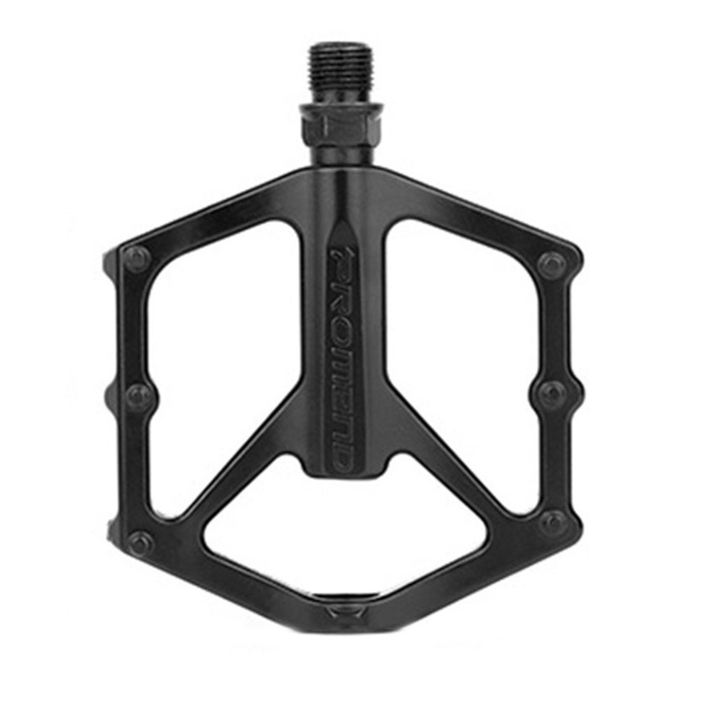 Mountain Bike Pedal Lightweight Aluminium Alloy Bearing Pedals for BMX Road MTB Bicycle Matte Black - Image 3