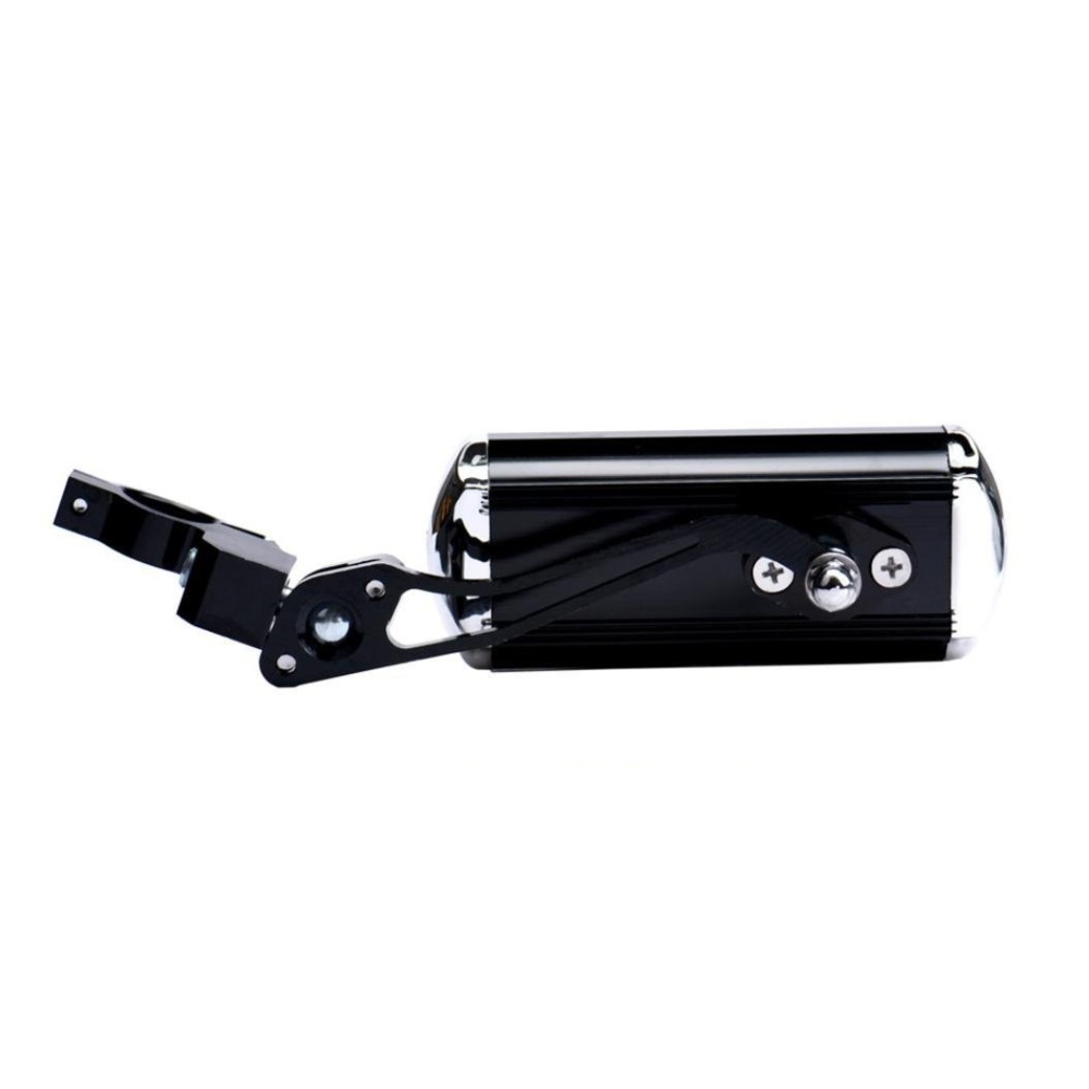 Universal Cycling Bike Bicycle Rear Back View Mirror Handlebar Flexible Safe Rearview Black single - Image 2