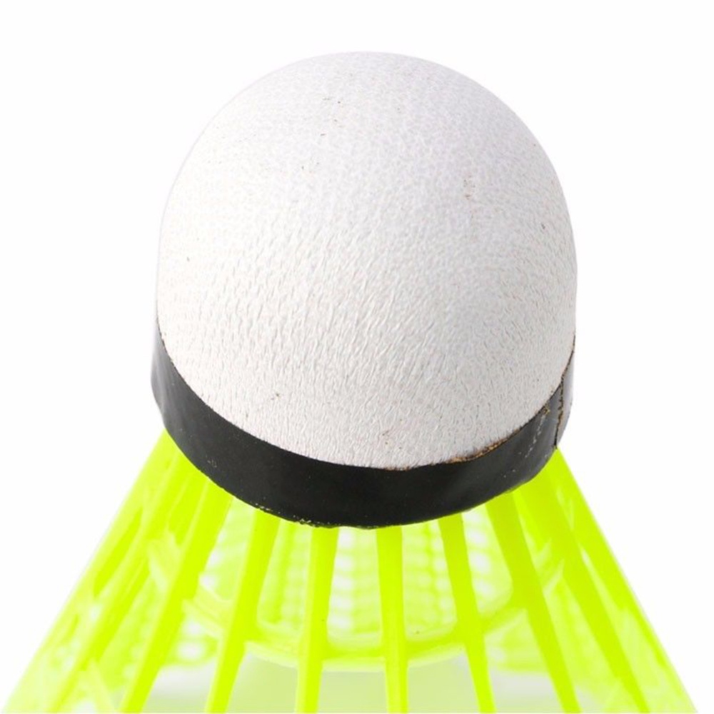 6 Pcs Shuttlecocks Train Yellow Nylon Birdies Badminton Ball Outdoor yellow - Image 3