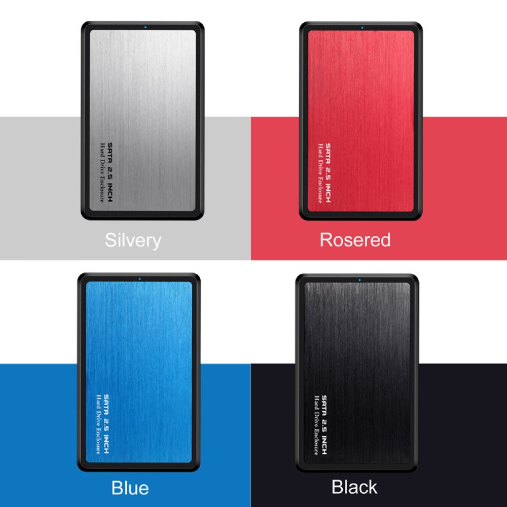 2.5 Inch SSD HDD Case SATA to USB 3.0 Adapter Hard Driver Enclosure Alloy Support 6TB Disk black - Image 3