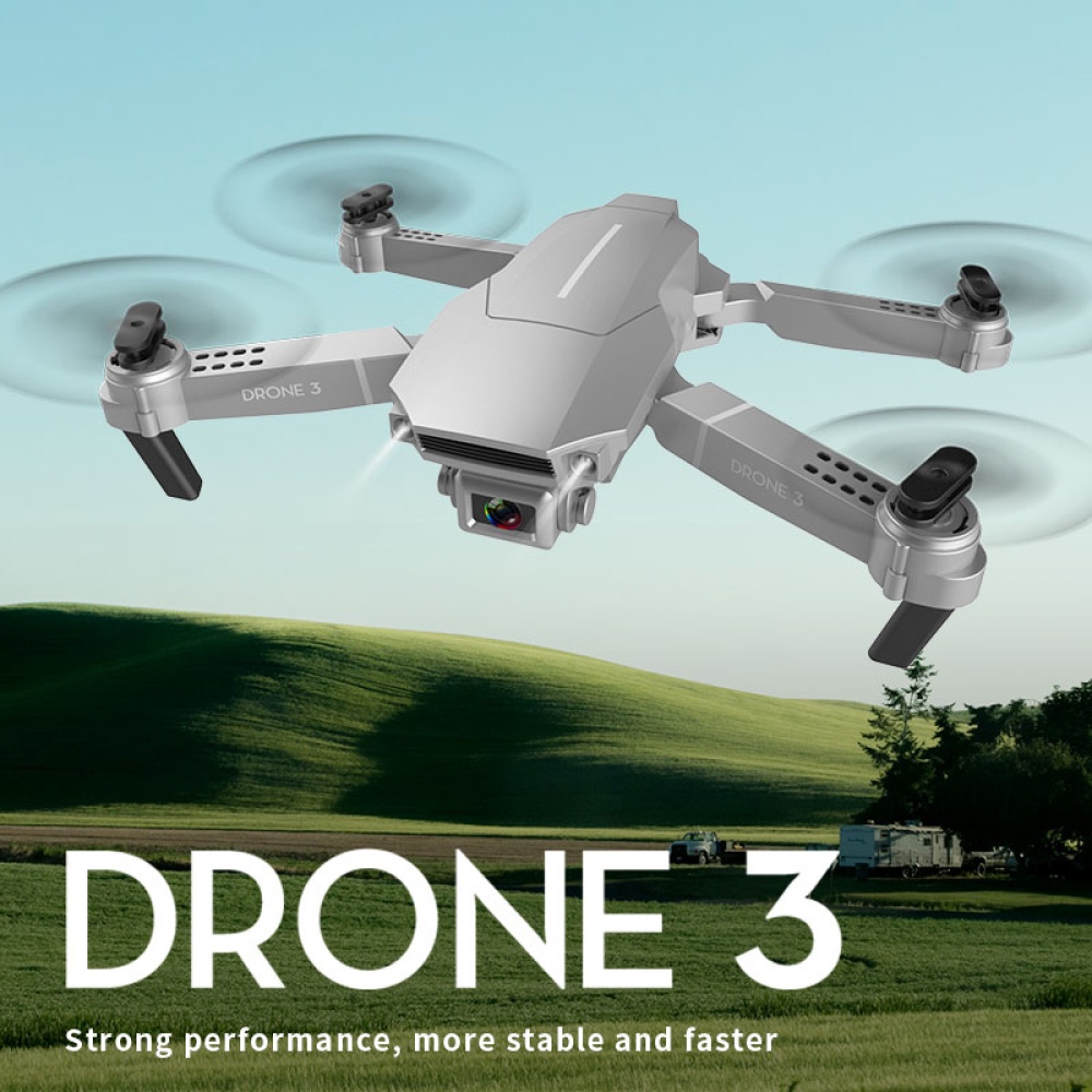 F98 Drone Hd Wide Angle 4k Wifi 1080p Fpv Video Live Recording Quadcopter 20 Mins Flight Time Height to Maintain Camera Toys White_720P - Image 2