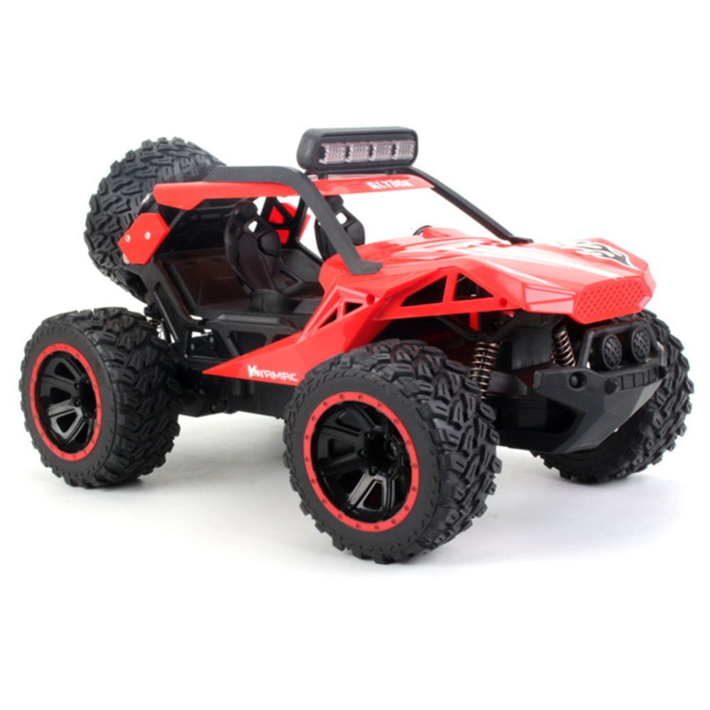 1:14 Half-scale Remote Control Car with Light 25KPH 2WD High-speed Climbing RC Model Toy White - Image 3