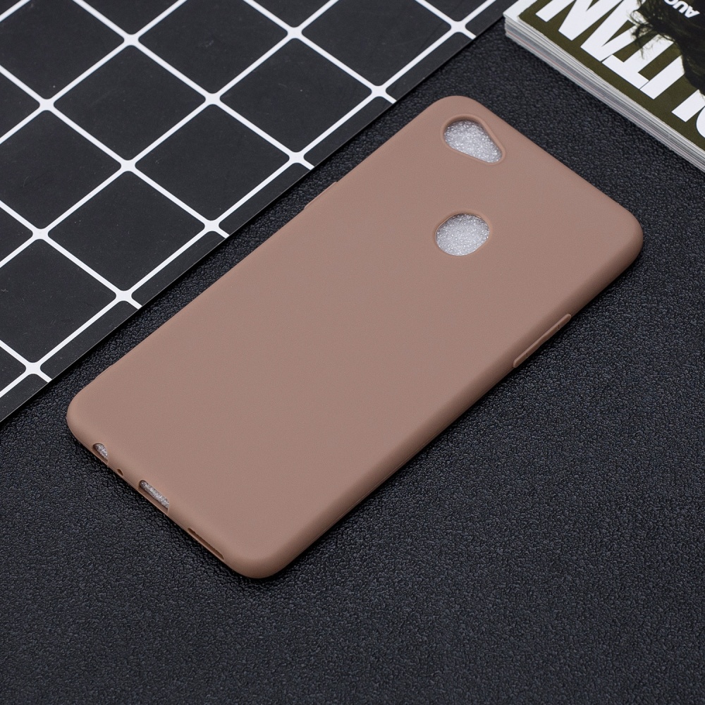 For OPPO F7 Lovely Candy Color Matte TPU Anti-scratch Non-slip Protective Cover Back Case 9 - Image 3