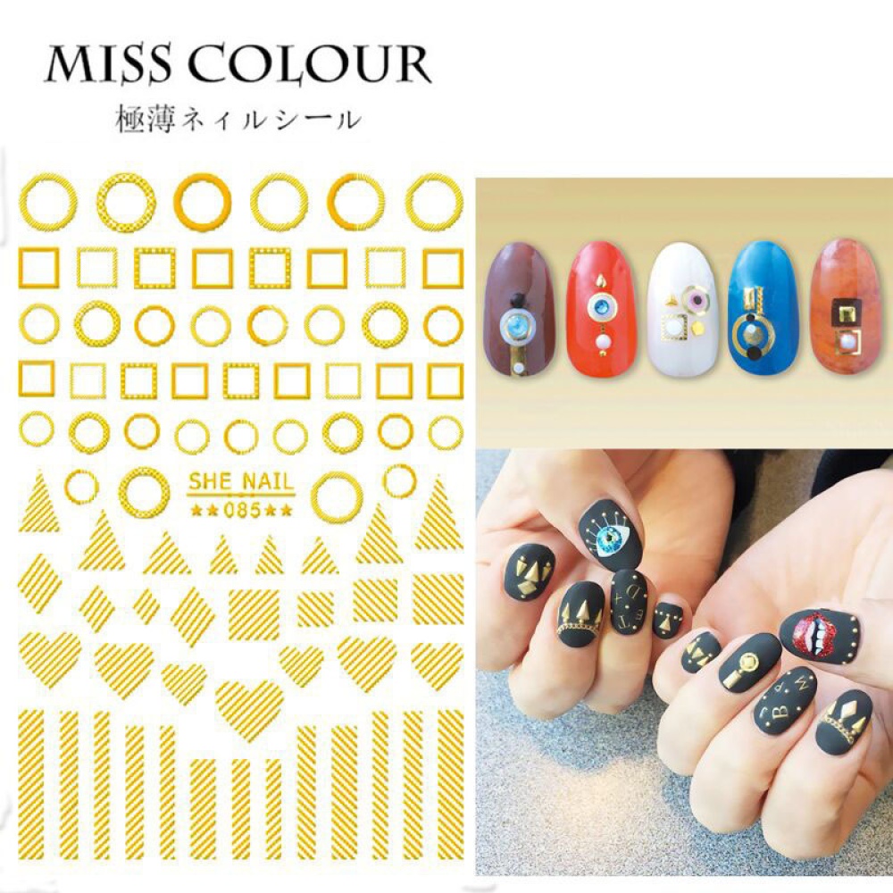 Manicure Nail Sticker Stickers Accessories Strawberry Rainbow Cherry sticker_207 - Image 3