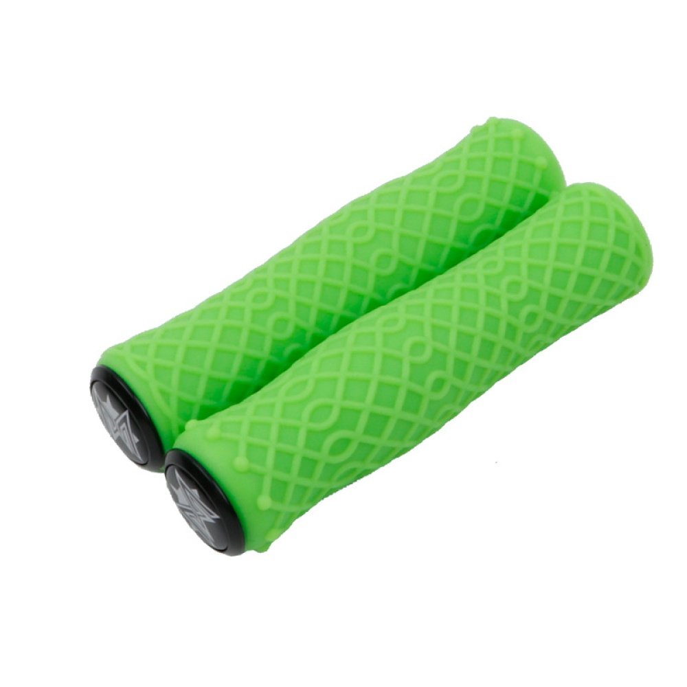 Mountain Bike Handlebar Cover Ultralight Shock-absorbing Dirty-resisting Non-slip Silicone Camouflage Handle green - Image 2