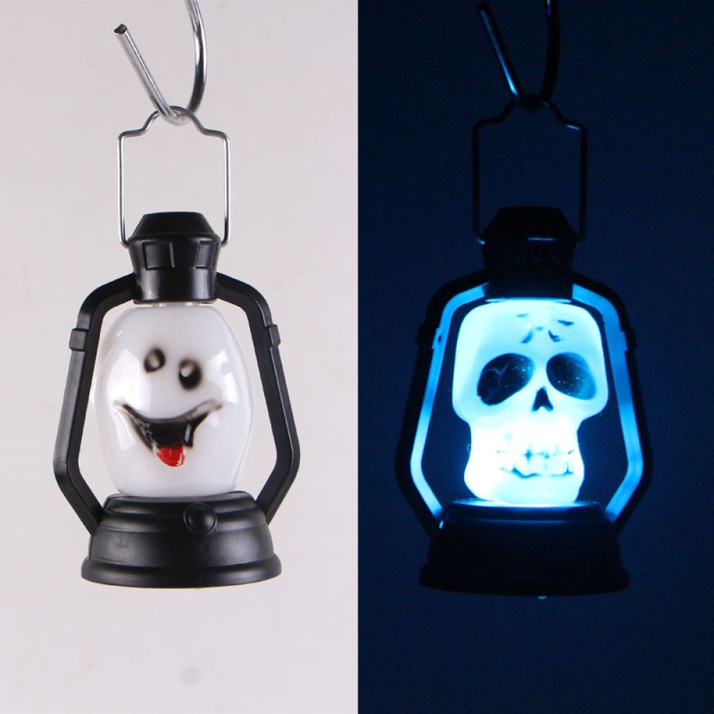 7 Colors Terror Kerosene Shape Lamp Night Light for Halloween Party Home Supplies - Image 3