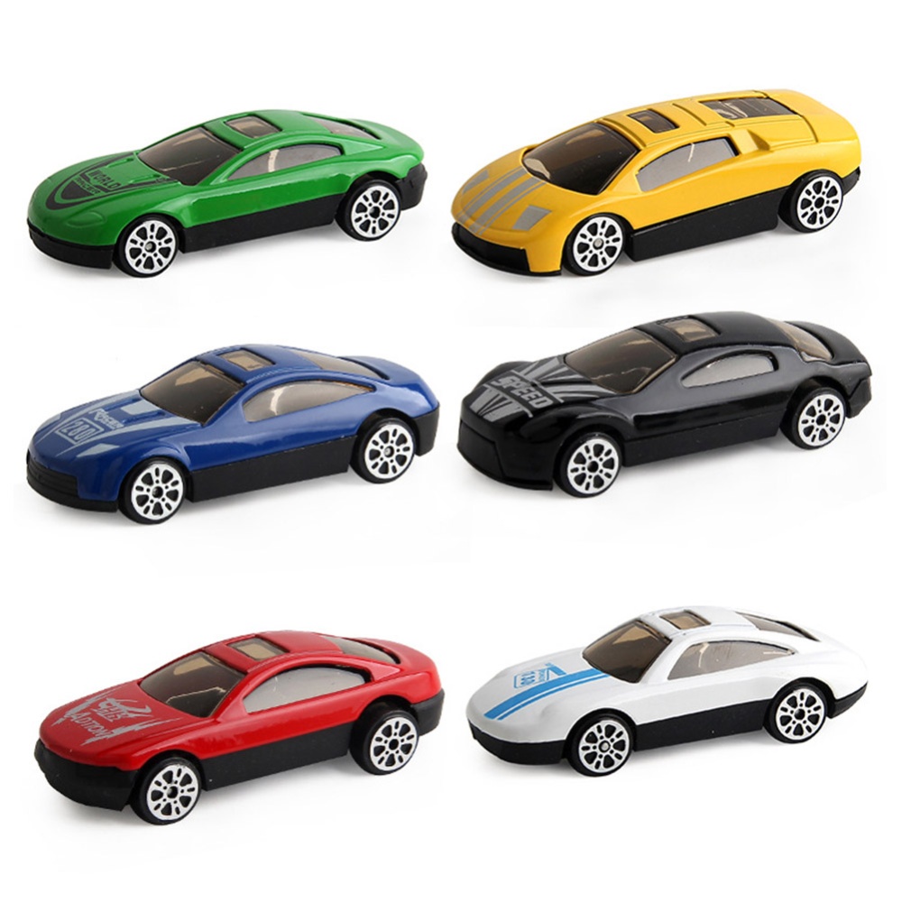 6 pcs Children 1/72 Simulation Module Alloy Toys Vehicle Truck Mini Cars Toy for Kids Random Color - Image 3