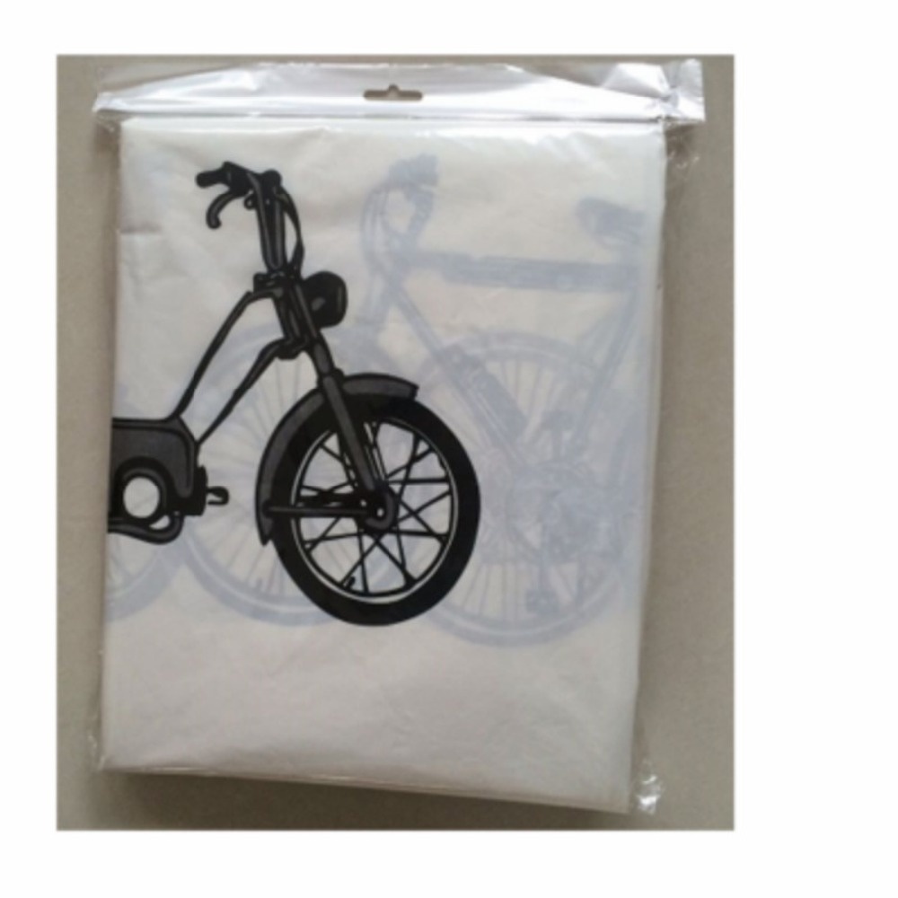 Bicycle Waterproof Cover Outdoor Portable Scooter Motorcycle Rain Dust Cycling Accessories gray - Image 2