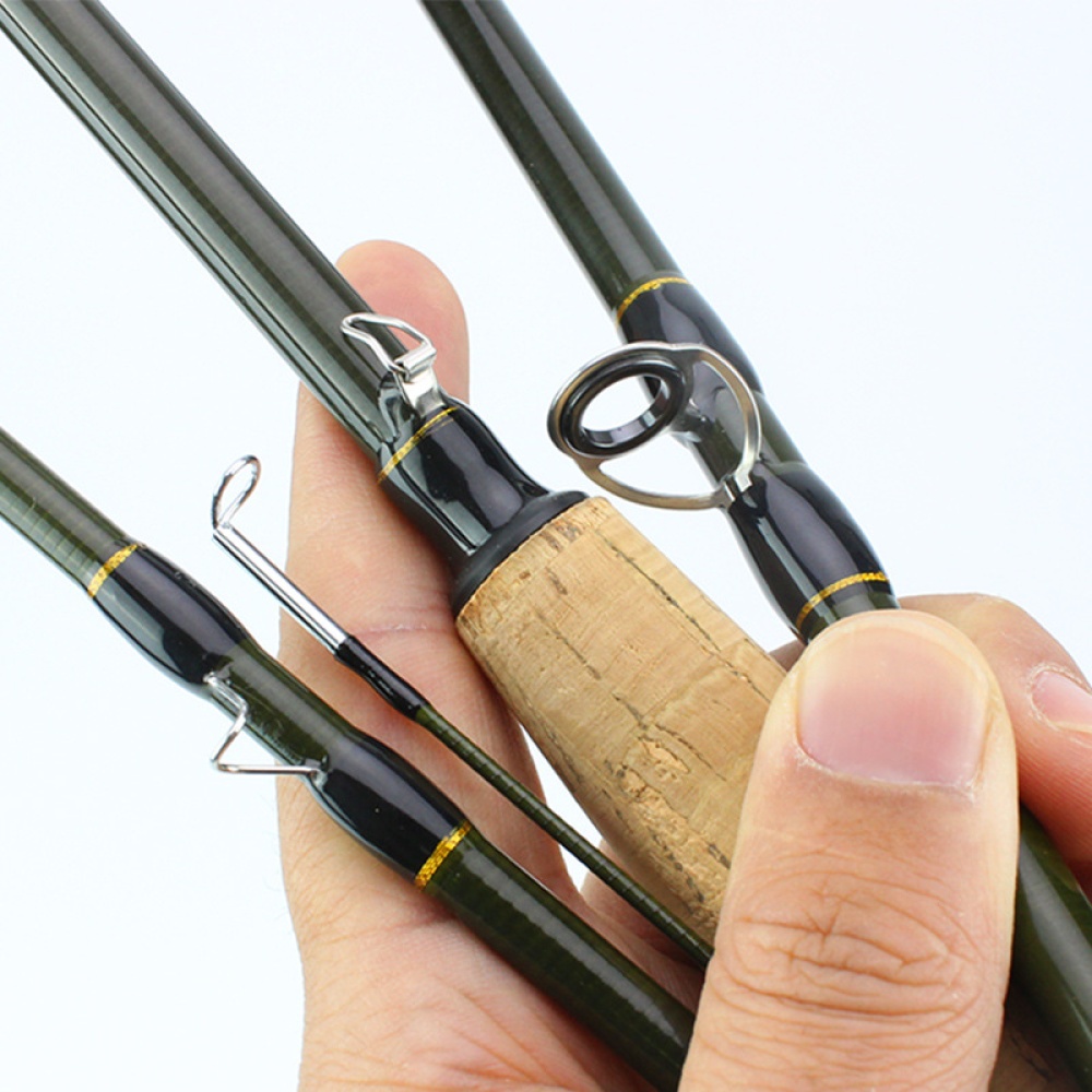 Fly Fishing Rod Reel Combo Set 2.7m Rods with Carry Bag Lures bait - Image 3