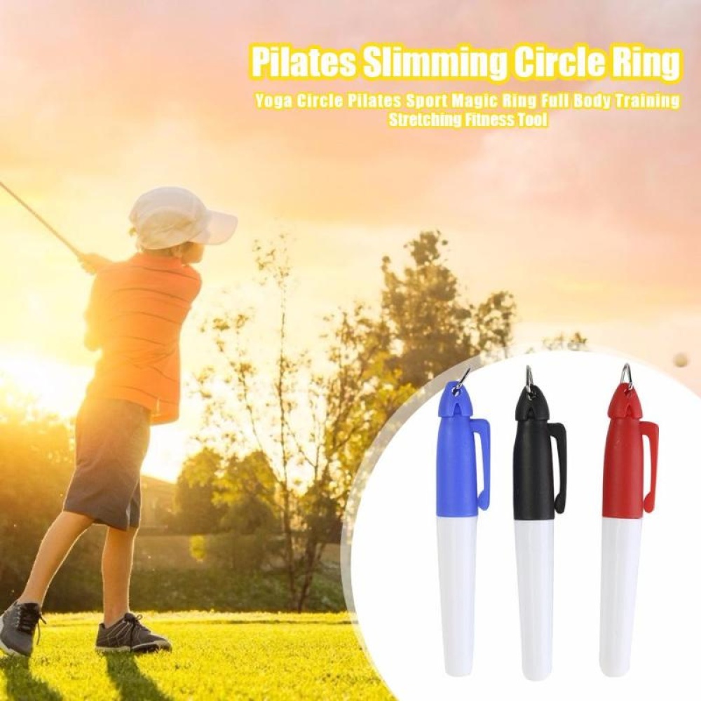 Golf Ball Markers Pen Multi-function Sign Plain Putting Alignment Liner Marker Drawing Tool Aids red - Image 2