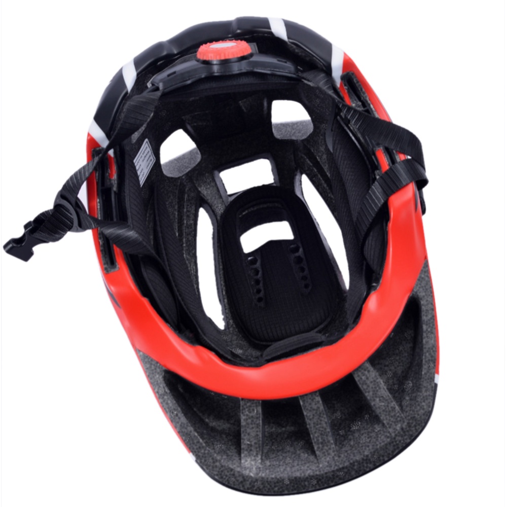 Bicycle Helmet Children Balance Bike Full Integrally-molded Outdoor Cycling Accessories red_Free size - Image 2