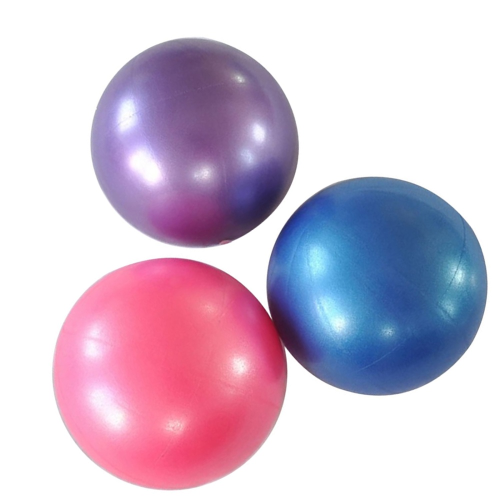 25cm Pilates Yoga Ball Explosion-proof Indoor Balance Exercise Gym Fitness Equipment For Ballet purple - Image 3