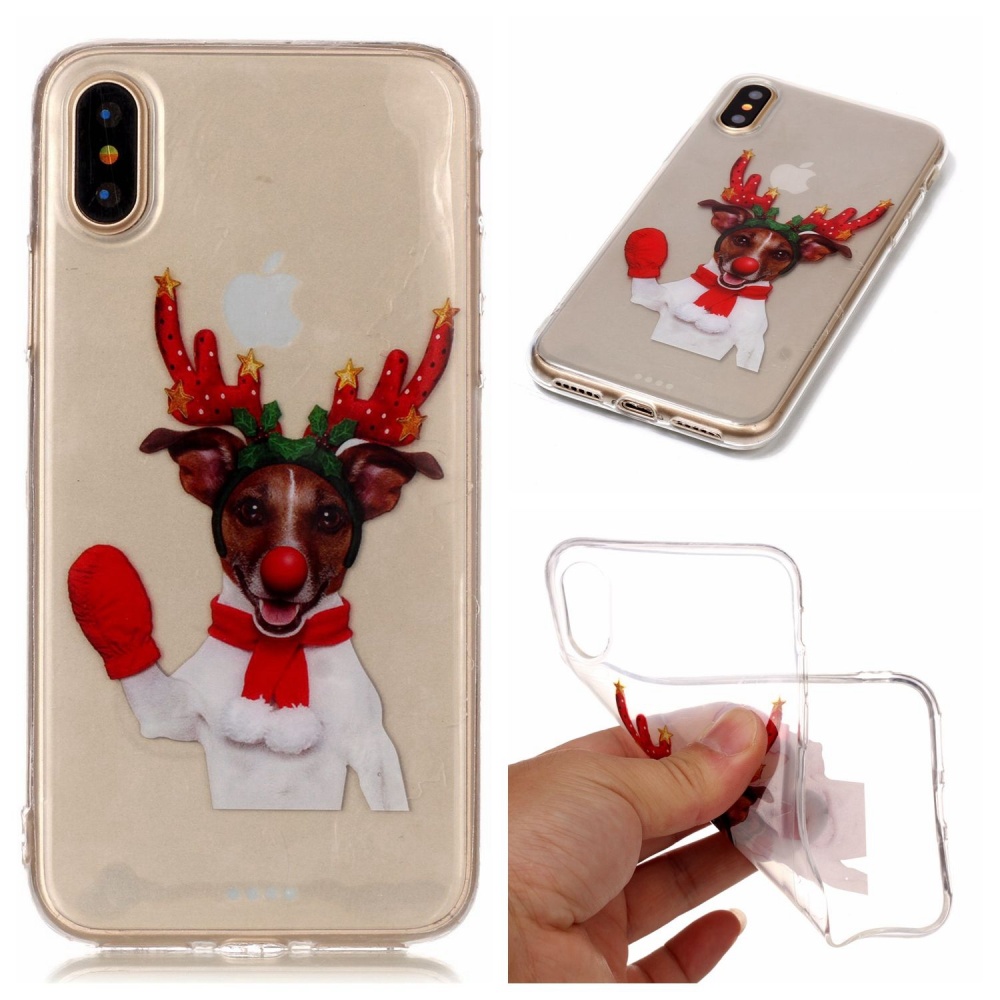 For iPhoneX Cute Cell Phone Case Style Gifts TPU Soft Shell - Image 3