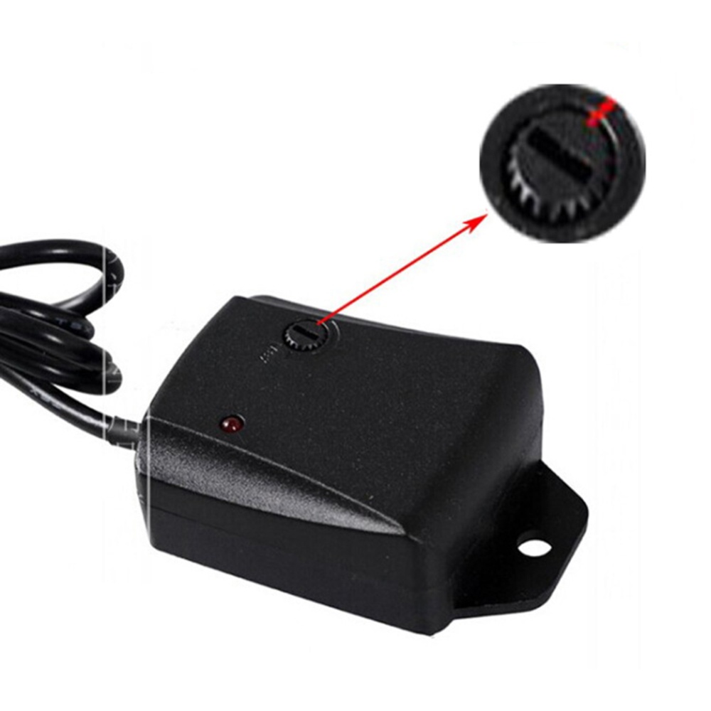 Motorcycle Car Vibrator Sensor Anti Theft Shock Detection Vibration Anti-theft Device Universal Application For black - Image 2