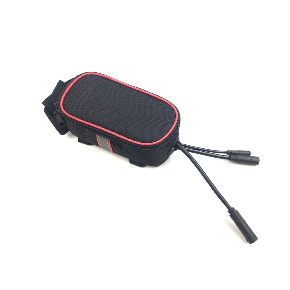 Universal Electric Bicycle Triple-Cornered Battery Bag Scooter Bike Controller 19*10*7cm_S - Image 2