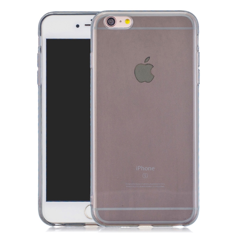 for iPhone 6/6S / 6 Plus/6S Plus 7/8 7 Plus/8 Clear Colorful TPU Back Cover Cellphone Case Shell Black - Image 3