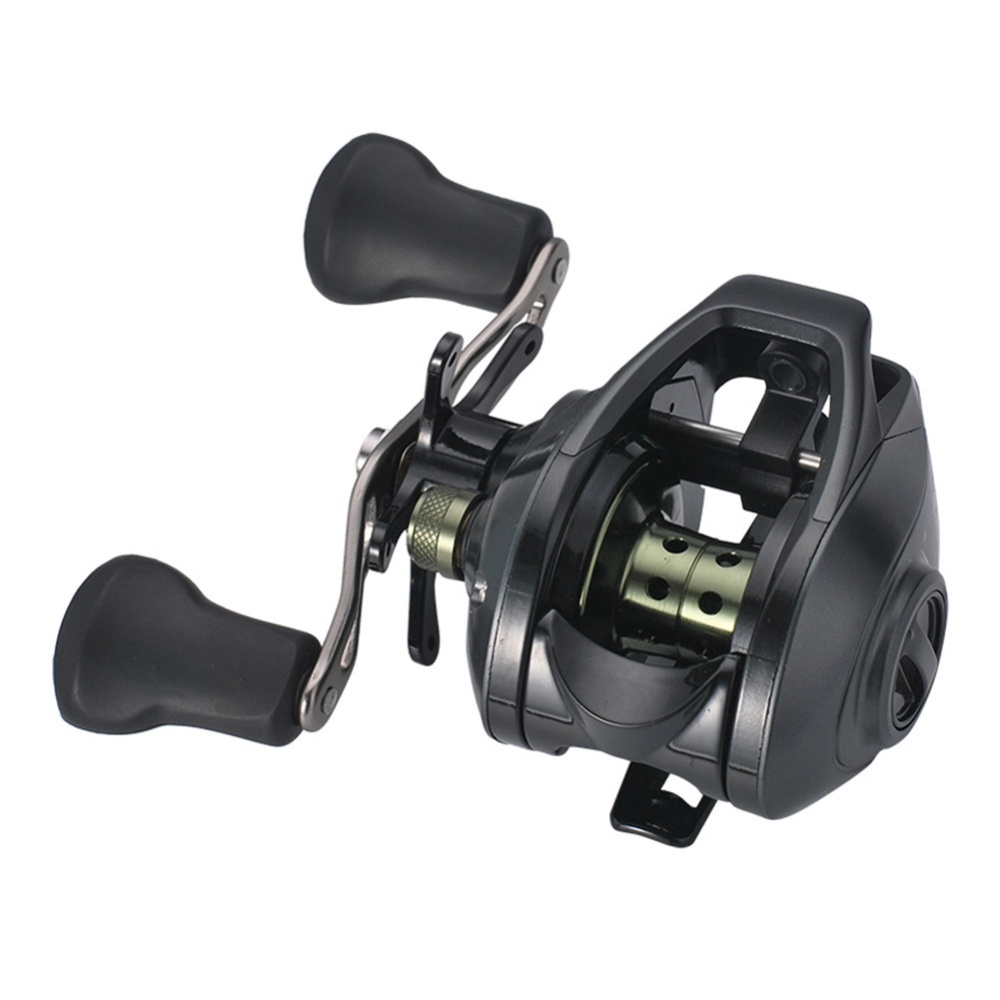 Baitcasting Reel 19+17.1 Full Metal Wire Cup Explosion-proof Raft Fishing Magnetic Brake Left Right Hand Wheel hand - Image 3