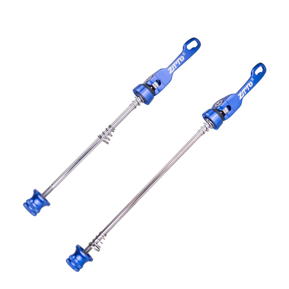 Bicycle Quick Release Skewer Lever For MTB Road Bike Wheel Hub Lightweight Skewers blue - Image 3