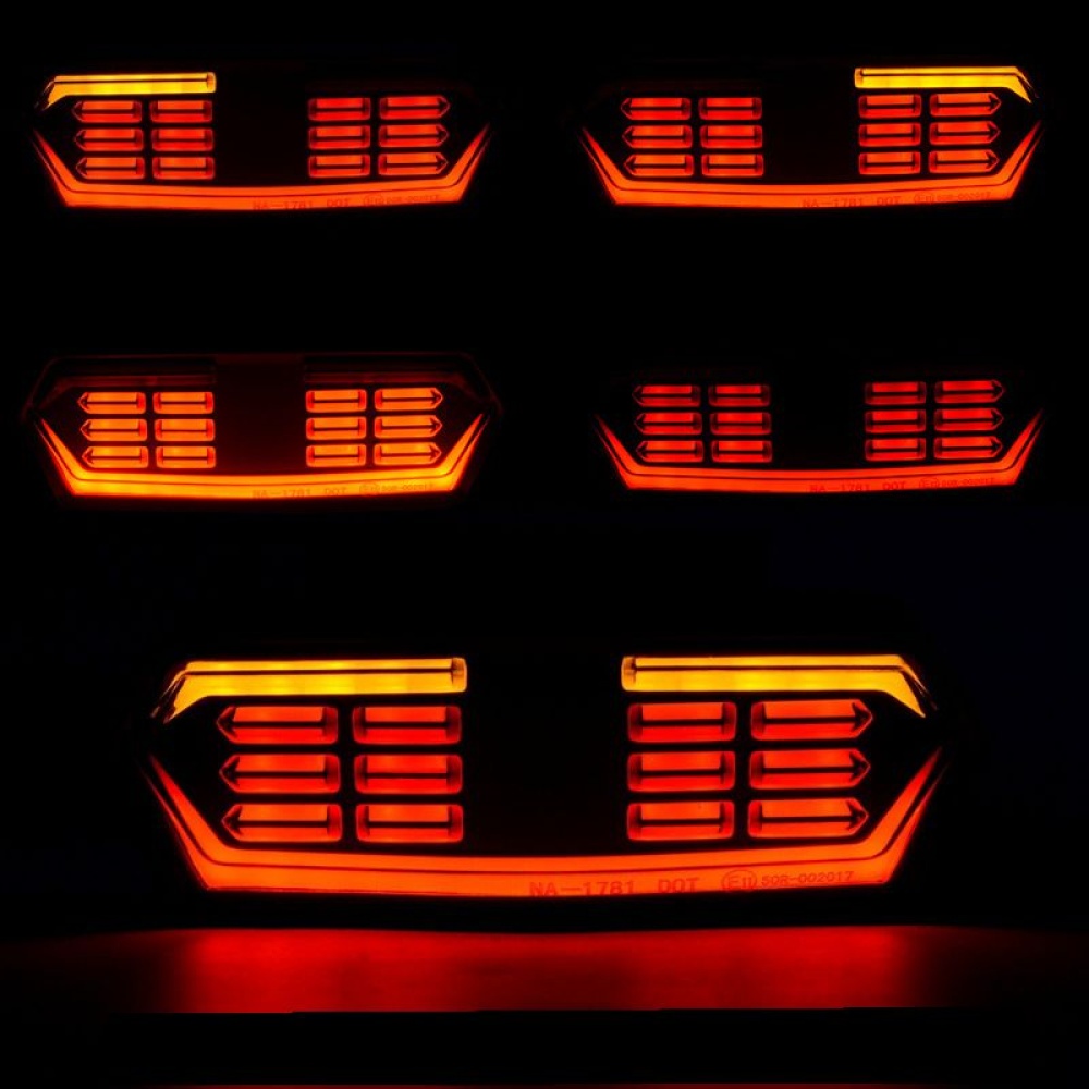 Motorcycle LED Brake Tail Light Integrated Turn Signal for Honda Grom MSX 125 - Image 3