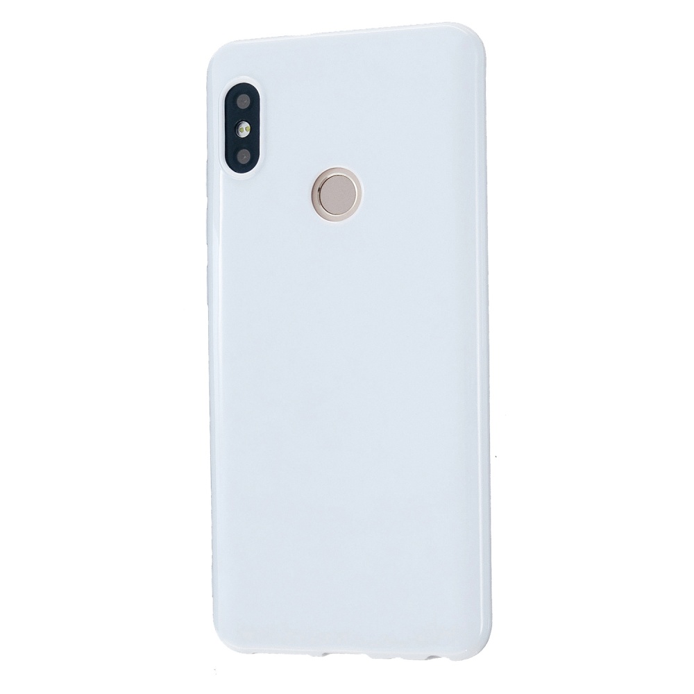 For Redmi GO/Note 5 Pro/Note 6 Pro Cellphone Cover Drop and Shock Proof Soft TPU Phone Case Classic Shell Milk white - Image 3