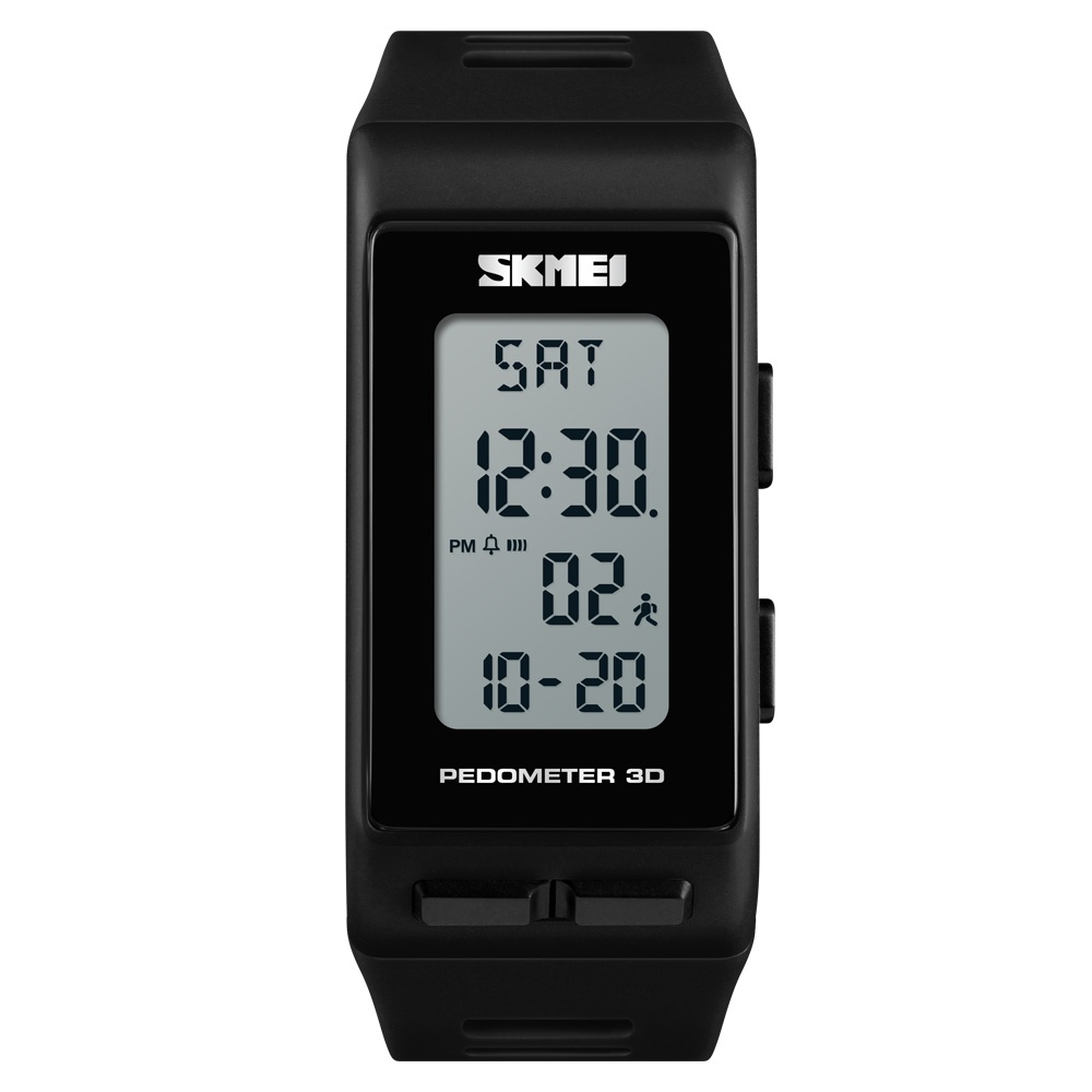 SKMEI Kids Digital Watch Outdoor Sports Waterproof Shockproof Luminous Wrist Gray - Image 2