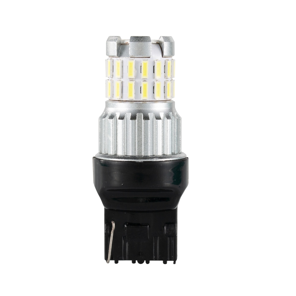 2pcs Fast Heat Dissipation LED Bulb for Car Canbus Waterproof Light 6500K T25 red light - Image 3