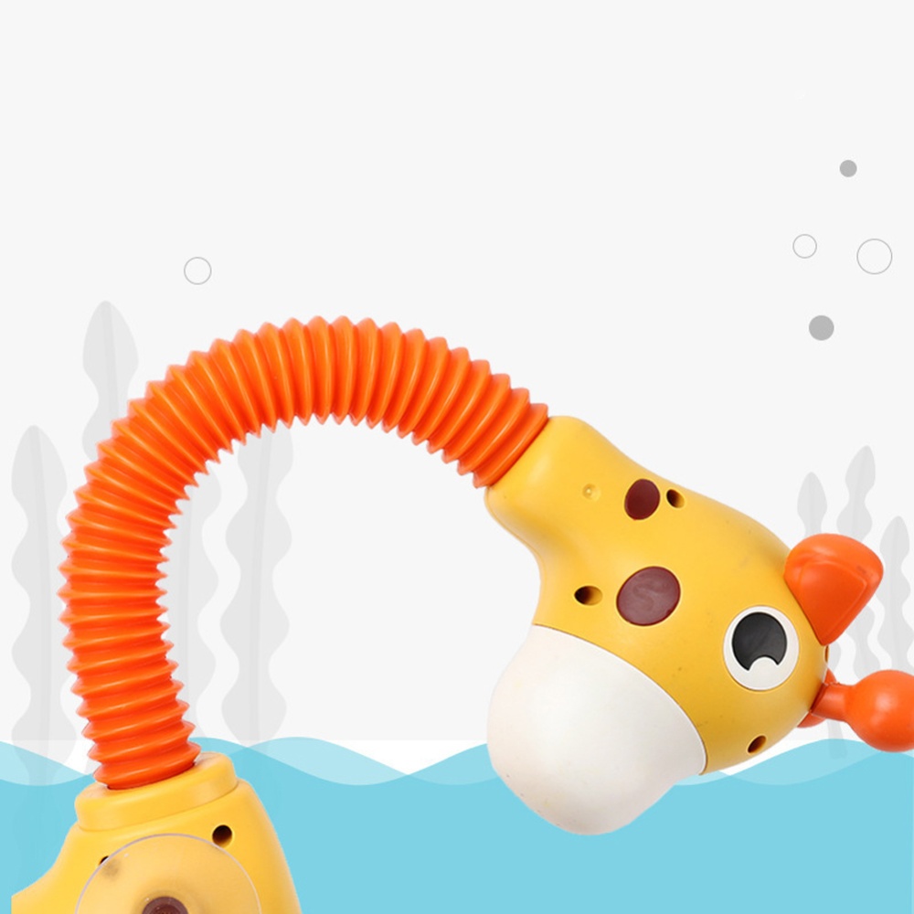 Cute Cartoon Giraffe Electric Shower Head Bath Toys Automatic Cycle Water Spray For Boys Girls Gifts - Image 3