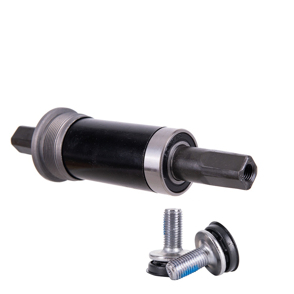 Square Taper Bottom Bracket Two Hole 68*110.5 113 118 121.5 with Waterproof Screw 110.5L - Image 2