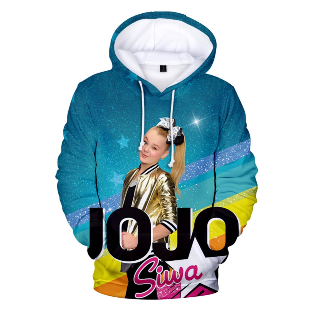 Men Women Hoodie Sweatshirt JOJO SIWA 3D Printing Loose Autumn Winter Pullover Tops C_M - Image 3