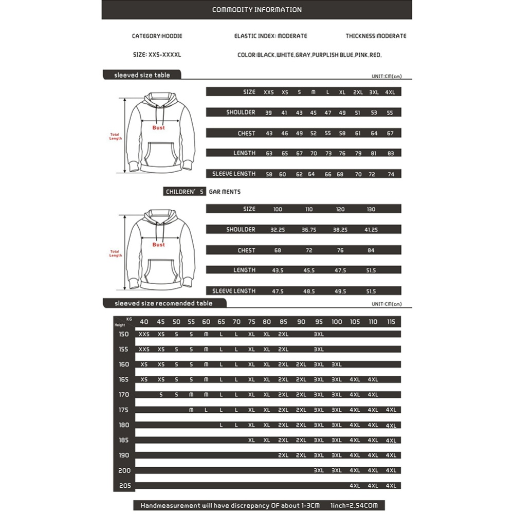 3D Digital Pattern Printed Sweater Long Sleeves Hoodie Top Loose Casual Pullover for Man W style_XL - Image 2