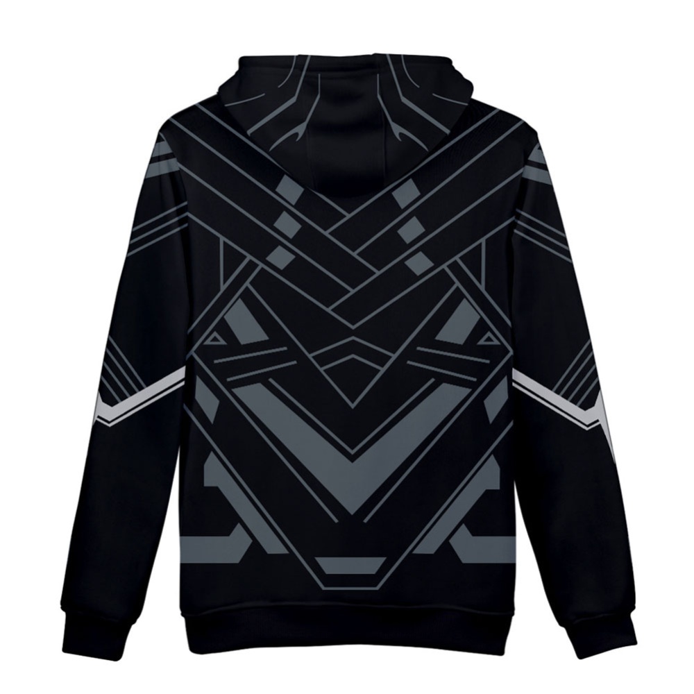 Men Women Black Panther 3D Printed Long Sleeve Hoodie Pullover Q-4896-YH03_XXL - Image 3