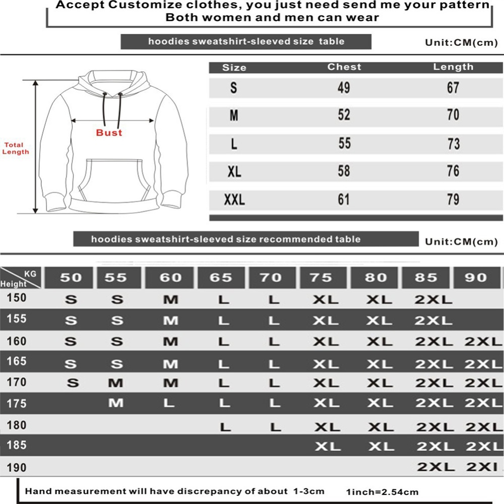 Men Women Letters Printing Long Sleeve Sport Casual Work Hoodies Pullover Sweatshirt Black A_XXL - Image 3