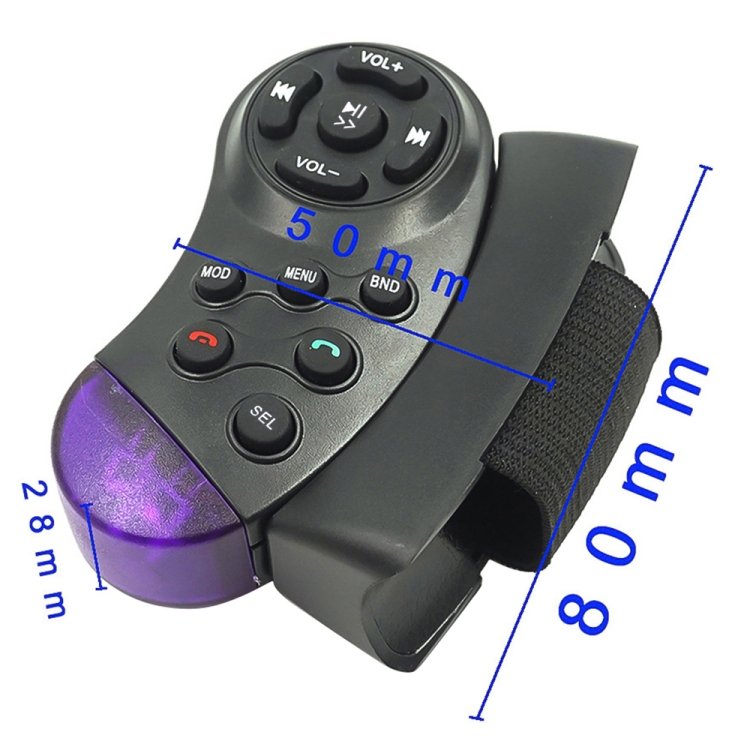 Car 11 Key Multimedia Steering Wheel Remote Controller - Image 2