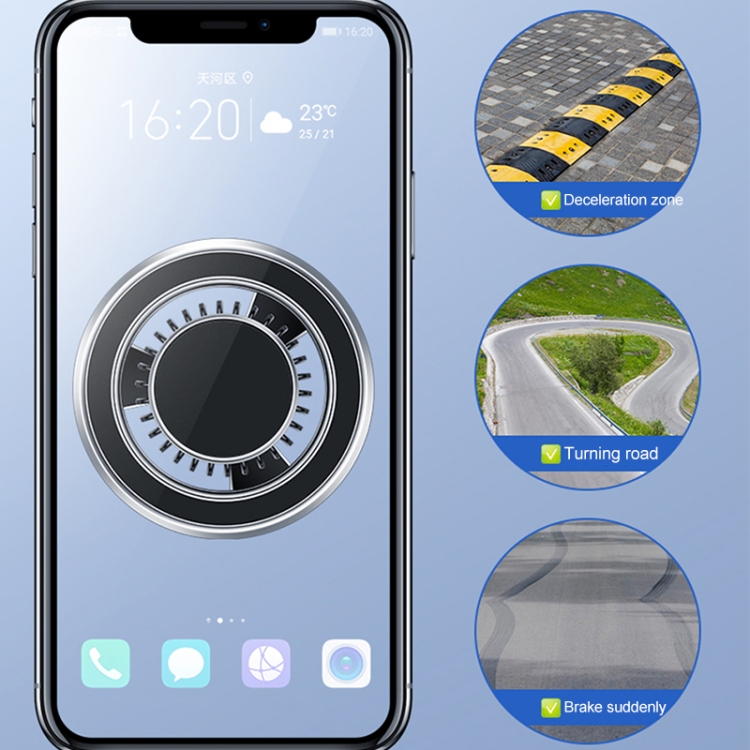 WIWU CH027 Zinc Alloy Car Magnetic Rotating Bracket - Image 2