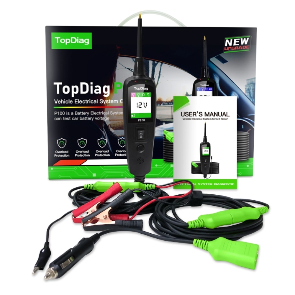 TopDiag P100 Car Circuit Intelligent Analyzer Diagnostic Instrument, Cable Length: 2m - Image 3