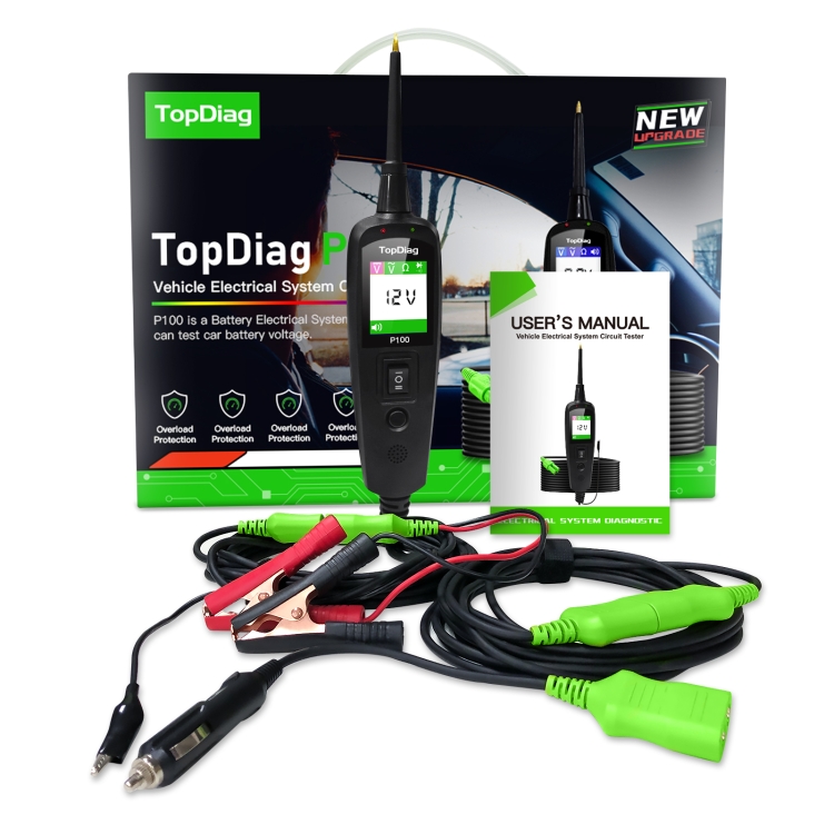 TopDiag P100 Car Circuit Intelligent Analyzer Diagnostic Instrument, Cable Length: 10m - Image 3