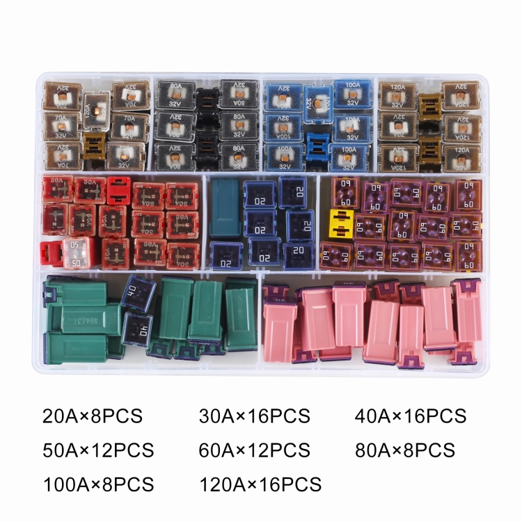 96 in 1 Car Inline Blade Fuse Holder Set - Image 3