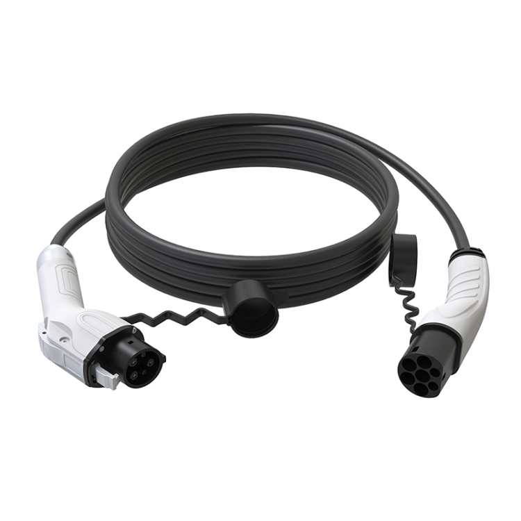 Feyree 16A 4KW Home New Energy Vehicle Charger Type 2 to Type 1 Charging Cable Single Phase, Length: 5m - Image 2