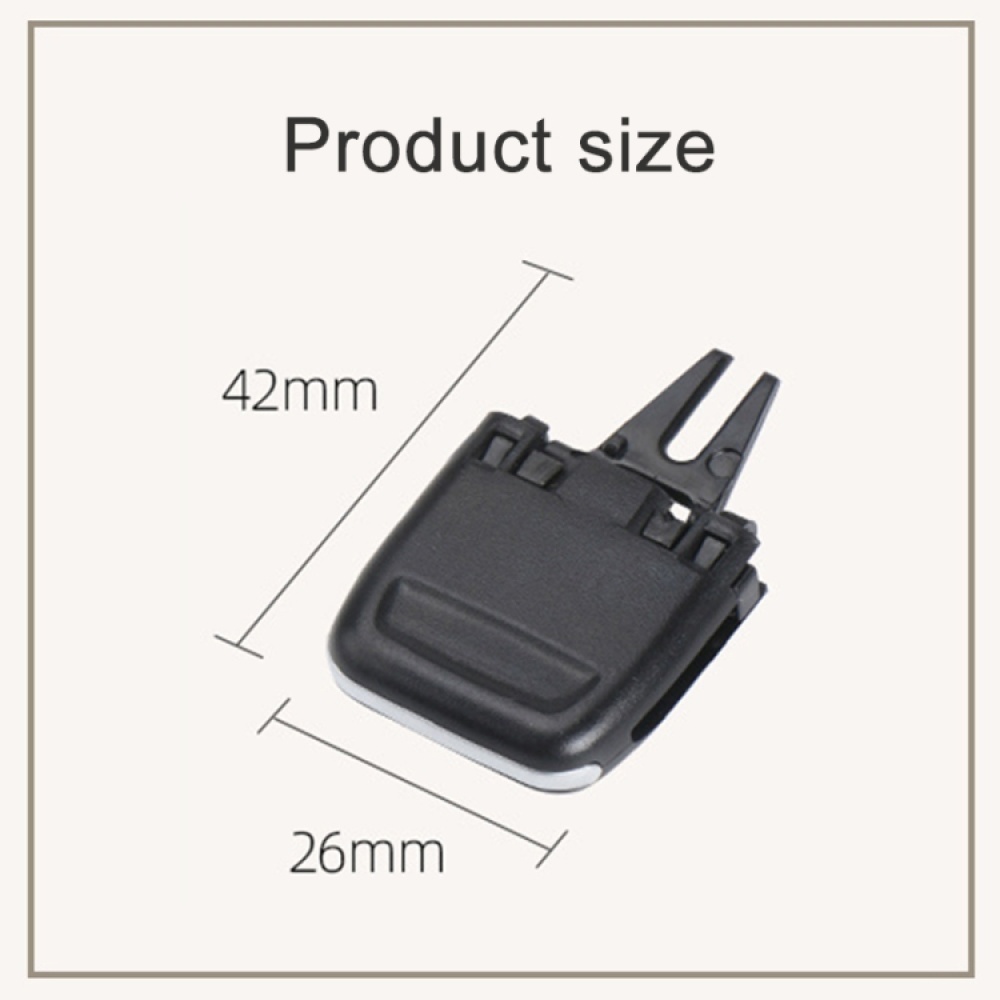 For Porsche Macan Left Driving Car Left and Right Air Conditioning Air Outlet Paddle 95B819702D-1 - Image 2