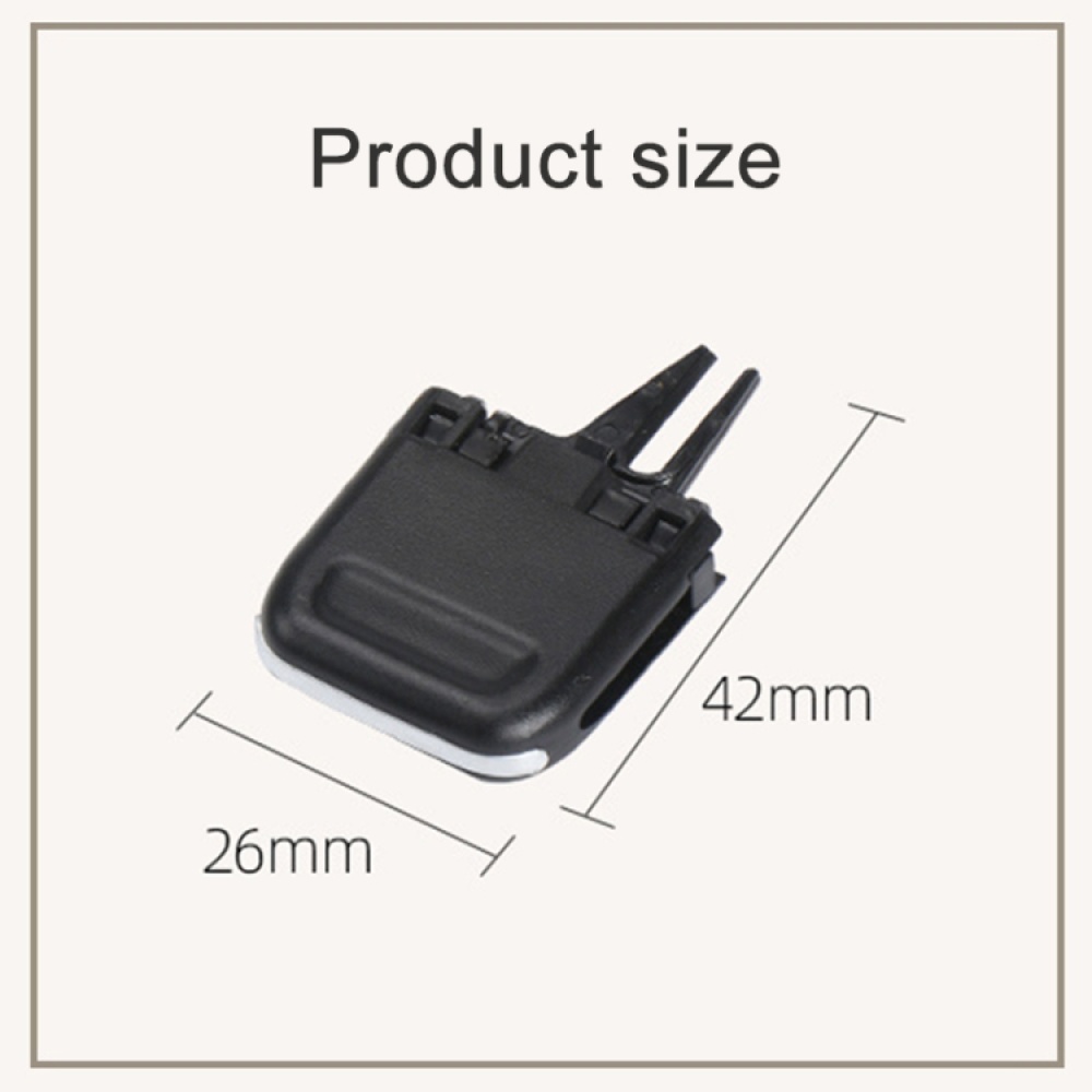 For Porsche Macan Left Driving Car Middle Air Conditioning Air Outlet Paddle 95B819201B-1 - Image 2