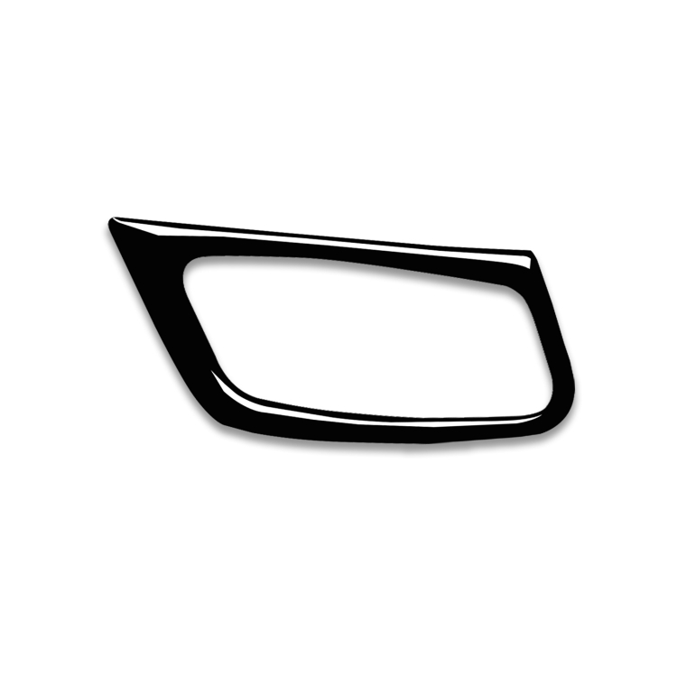 Car Left Drive Key Hole Decorative Sticker for BMW E70 X5 / E71 X6 2009-2013(Black) - Image 2